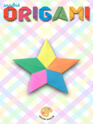 cover image of snadné ORIGAMI